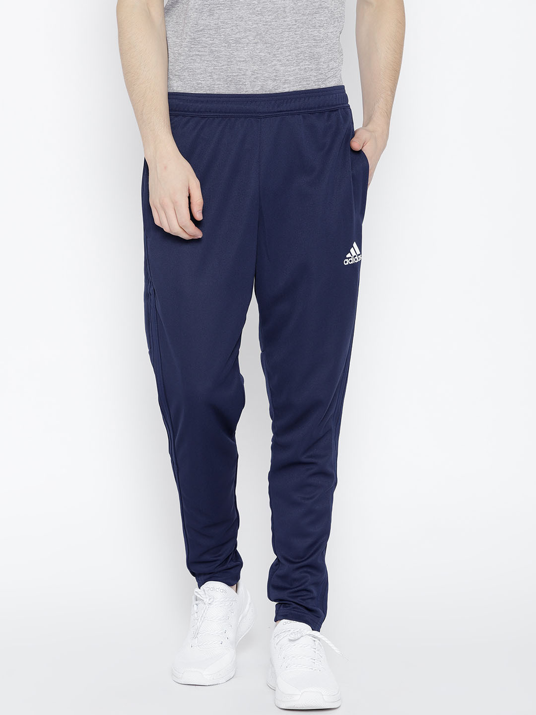 Buy ADIDAS Men Navy Condivo 18 Football Track Pants Track Pants for
