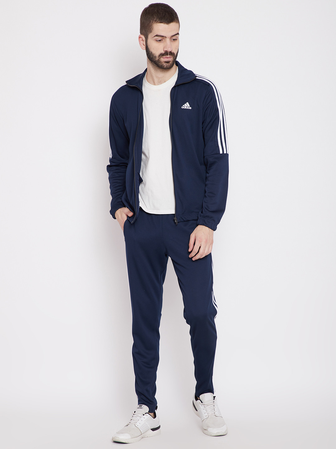 Buy ADIDAS Men Navy Tiro Solid Tracksuit Tracksuits for Men 7101269