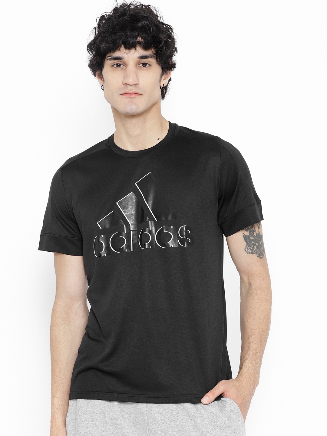 myntra adidas t shirts