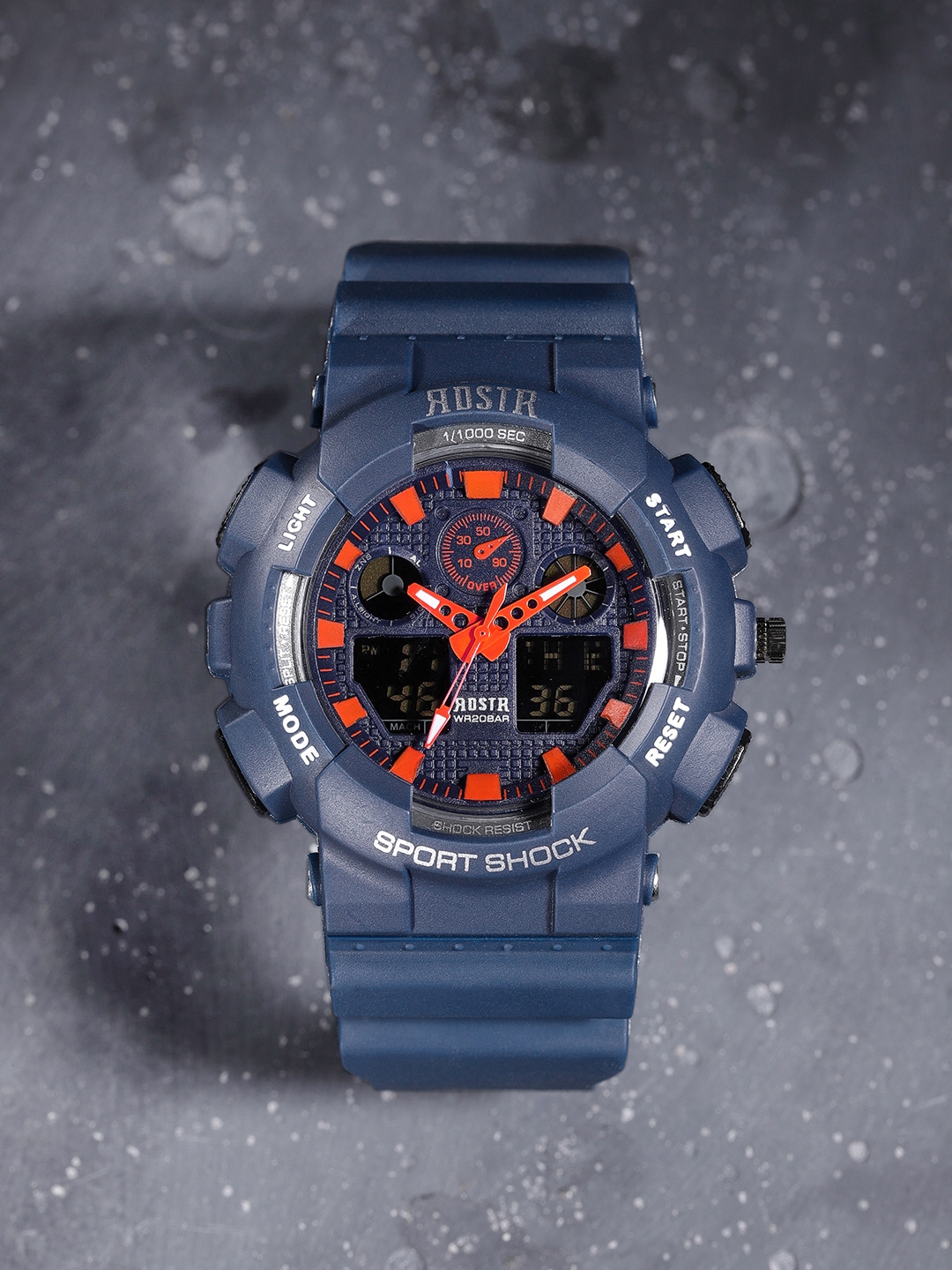 roadster analogue and digital watch