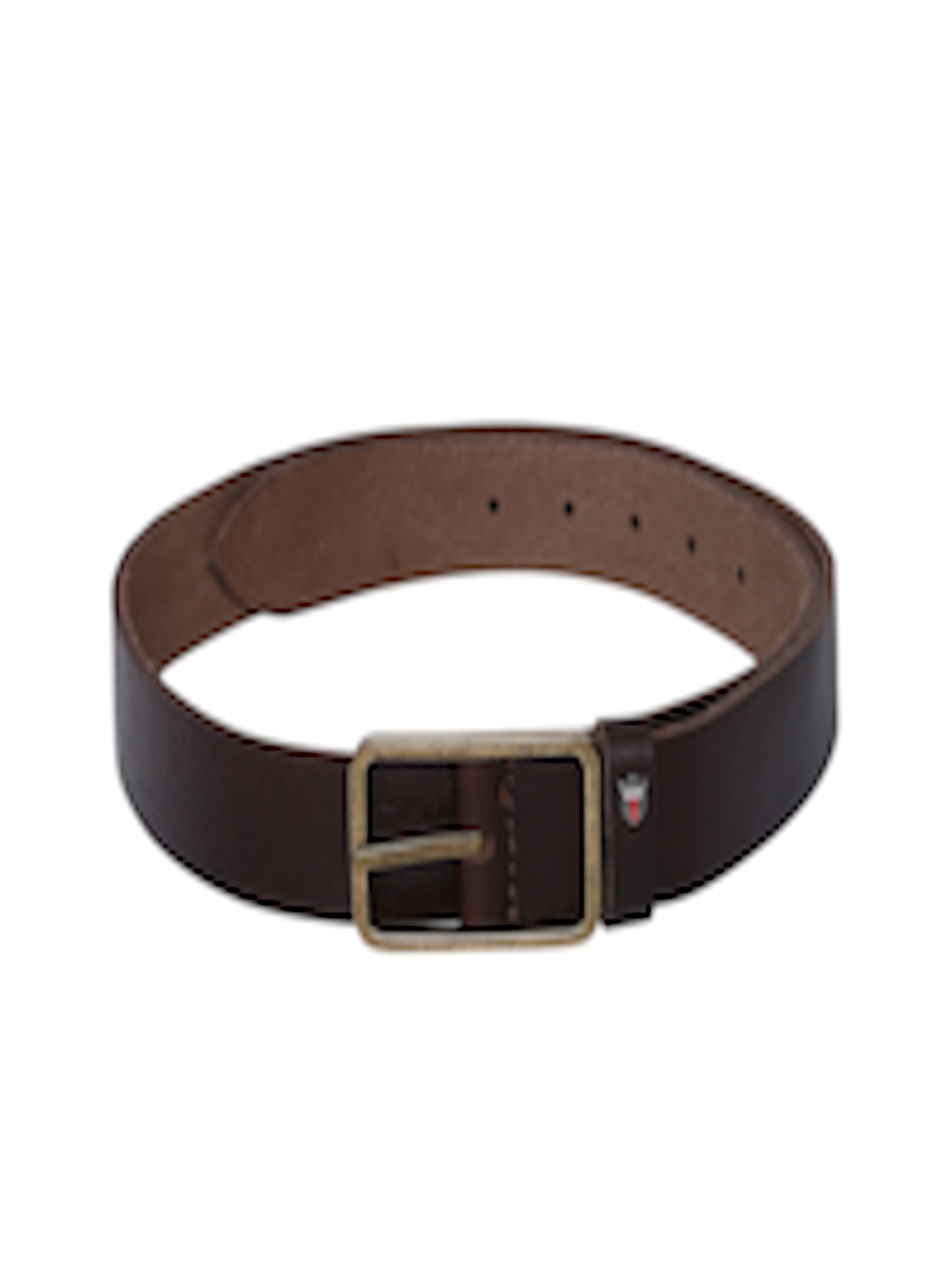 Buy Louis Philippe Men Brown Solid Leather Belt - Belts for Men 7113204 | Myntra