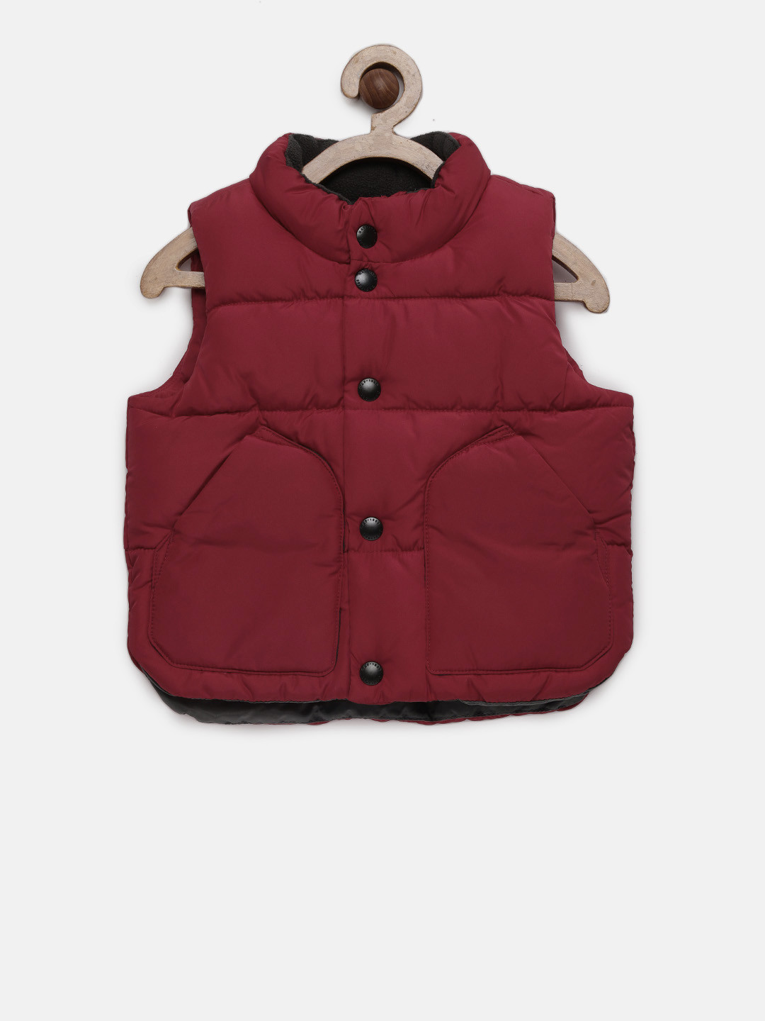 Buy GAP Boys' Red Puffer Vest Jackets for Boys 7116796 Myntra