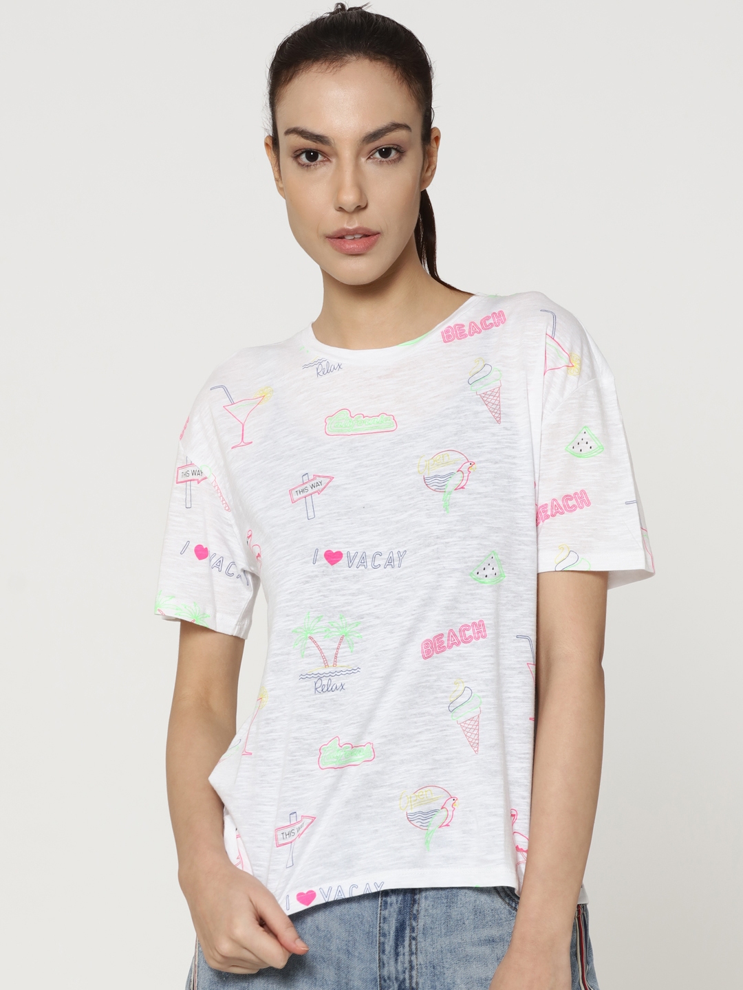 myntra white shirts
