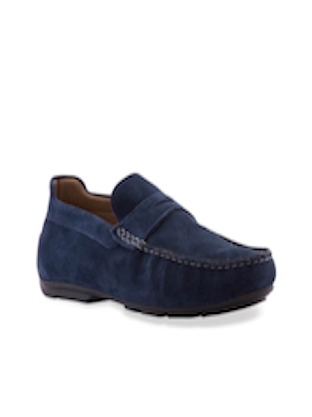 Buy VAPH Men Navy Blue Loafers - Casual Shoes for Men 7118084 | Myntra