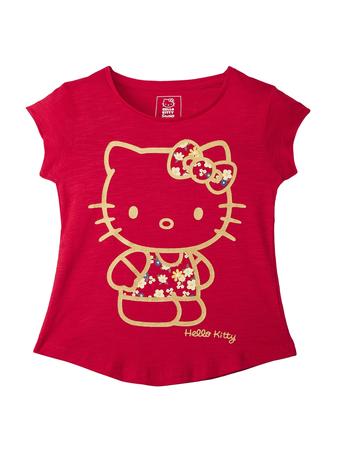 Buy HELLO KITTY - Tshirts for Girls 7118438 | Myntra