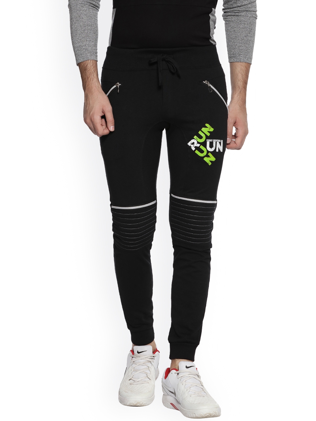mens printed track pants
