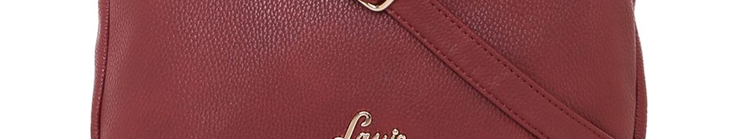 Buy Lavie Maroon Solid Sling Bag - Handbags for Women 7130595 | Myntra