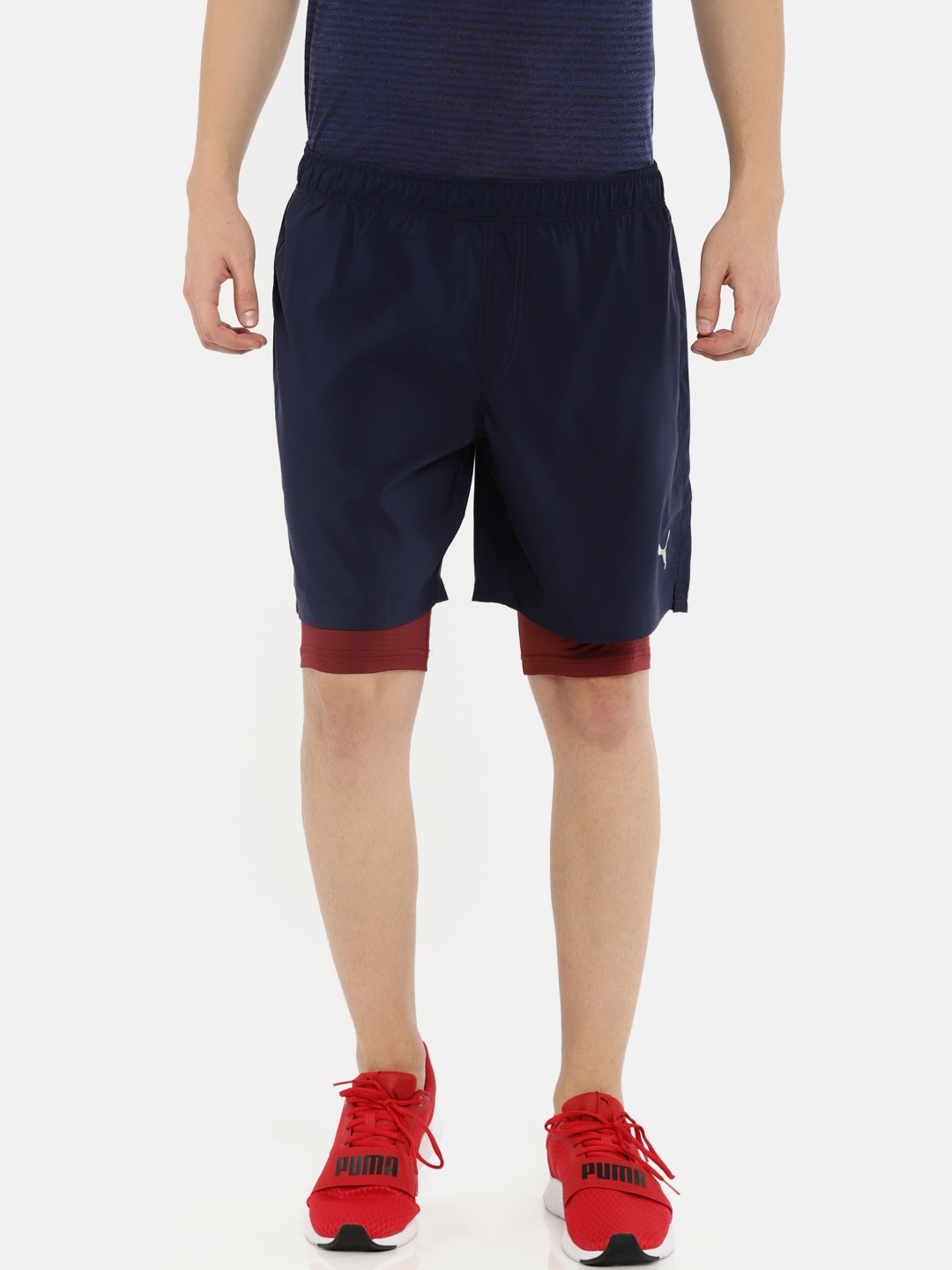 puma fleece shorts