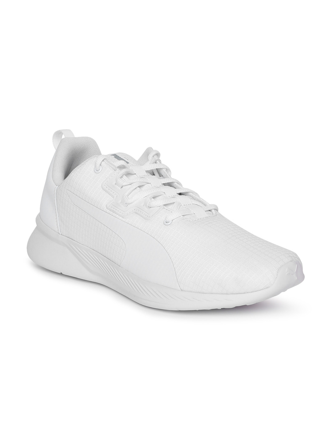 puma tishatsu runner white