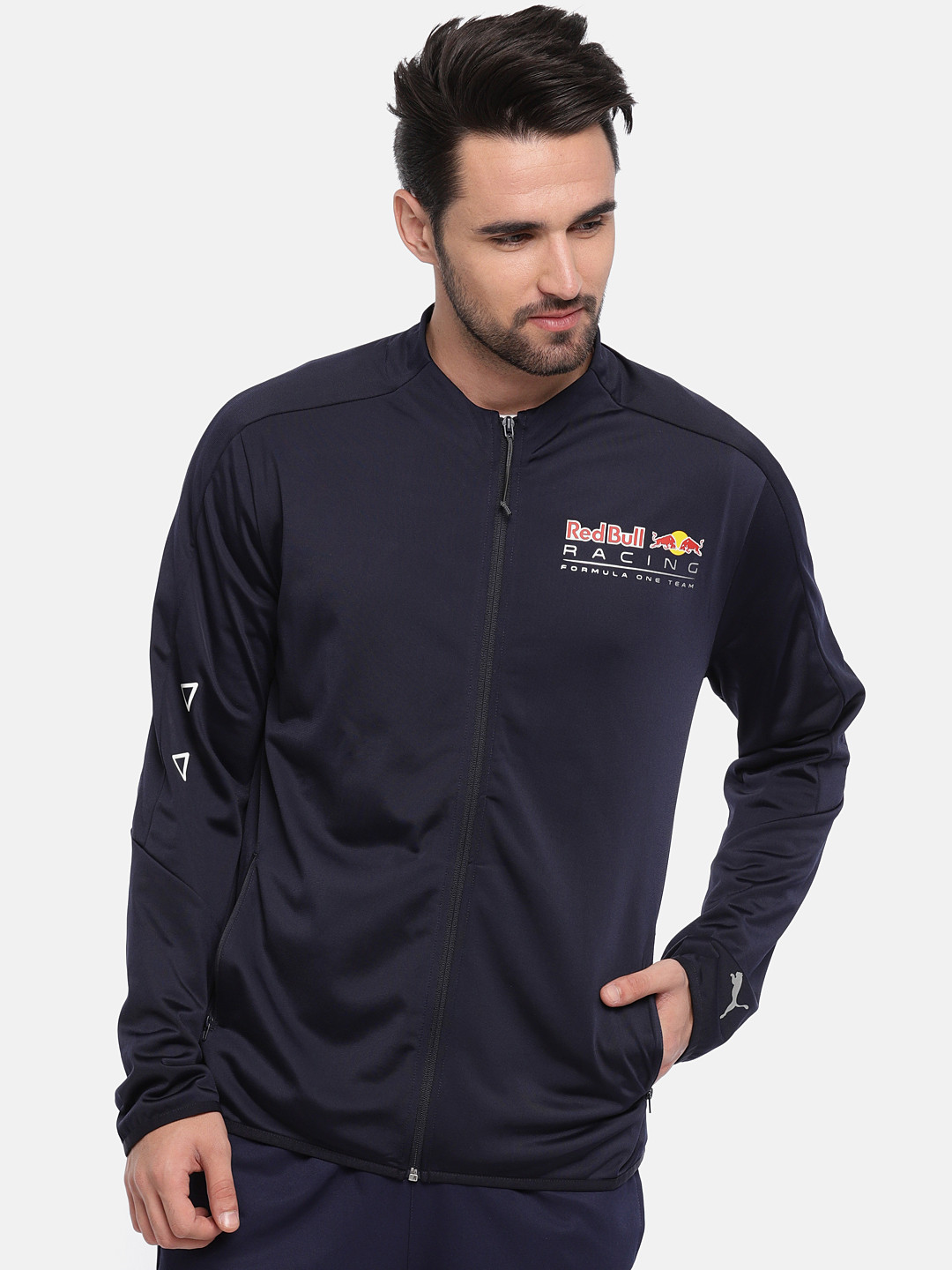 Solid Poseidon Velvet Hoody TrackSuit - Men - View #9