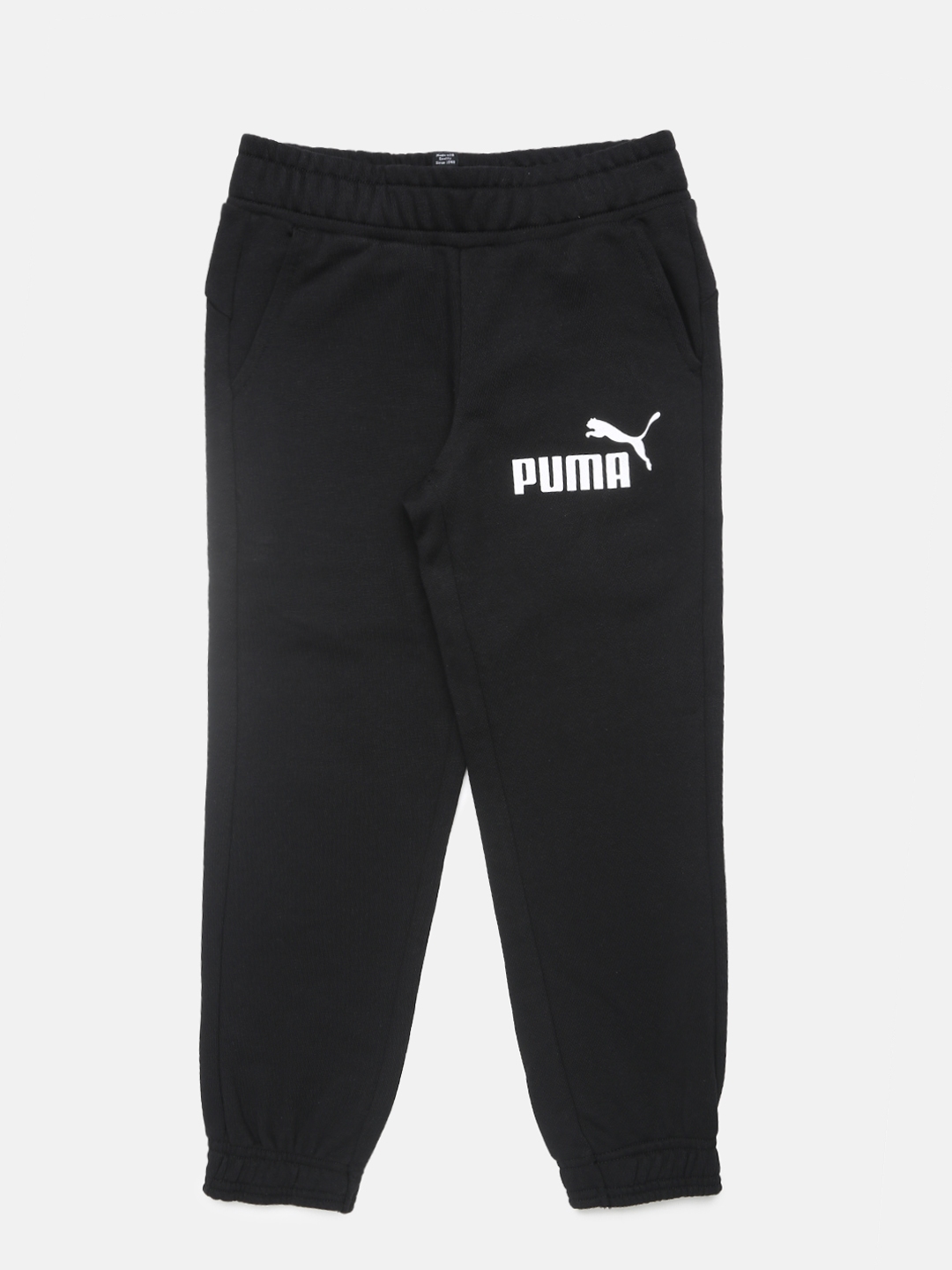 Buy Puma Boys Black Solid Joggers - Track Pants for Boys 7143777 | Myntra
