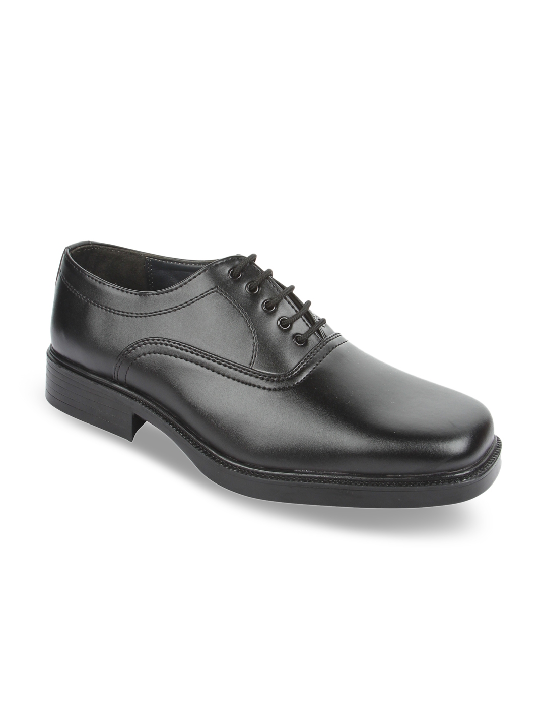 liberty men's black formal shoes