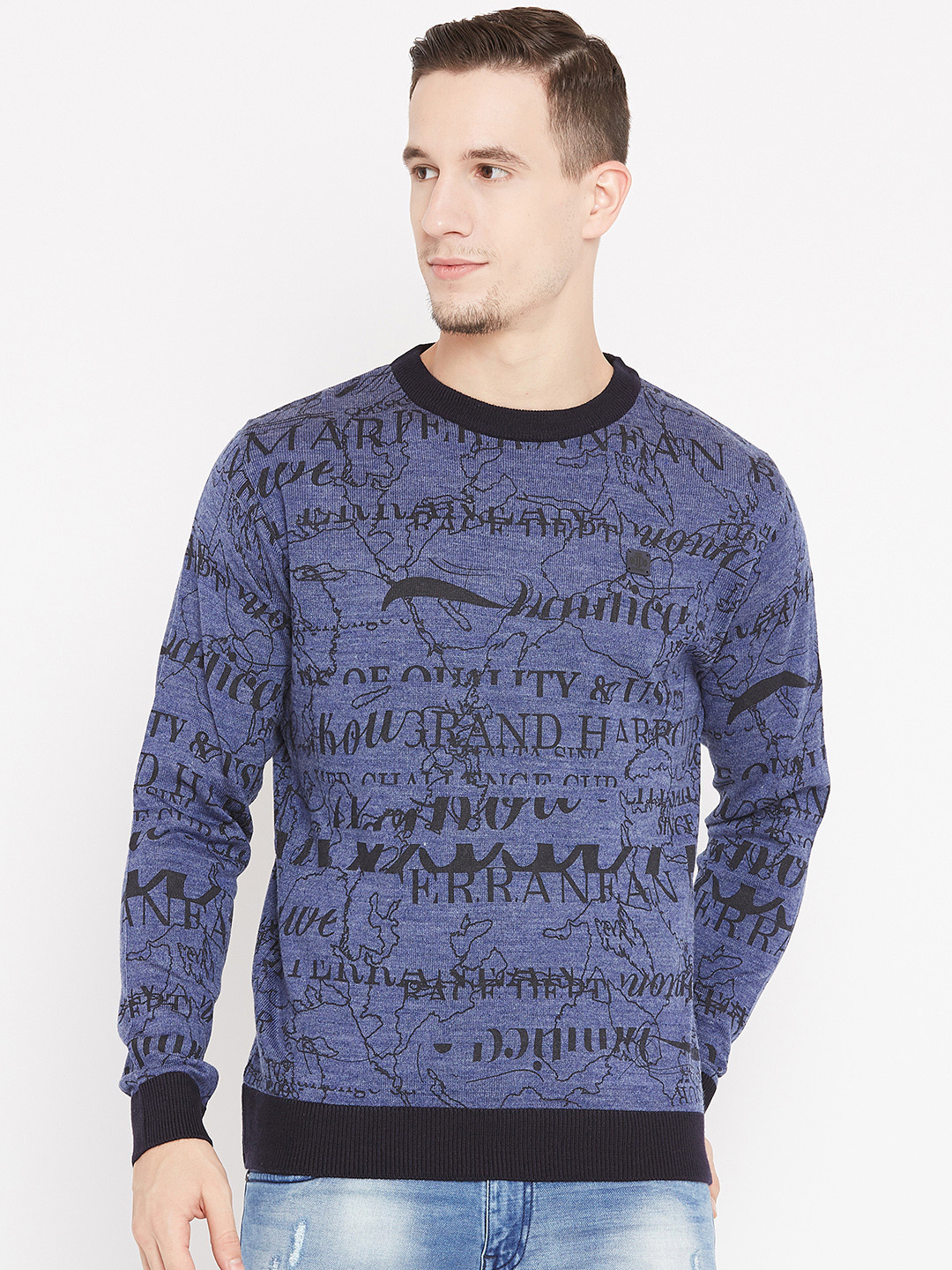 duke sweater myntra