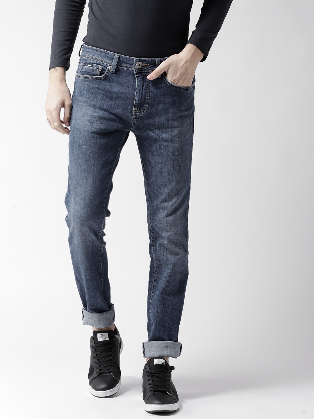 mens jeans on myntra