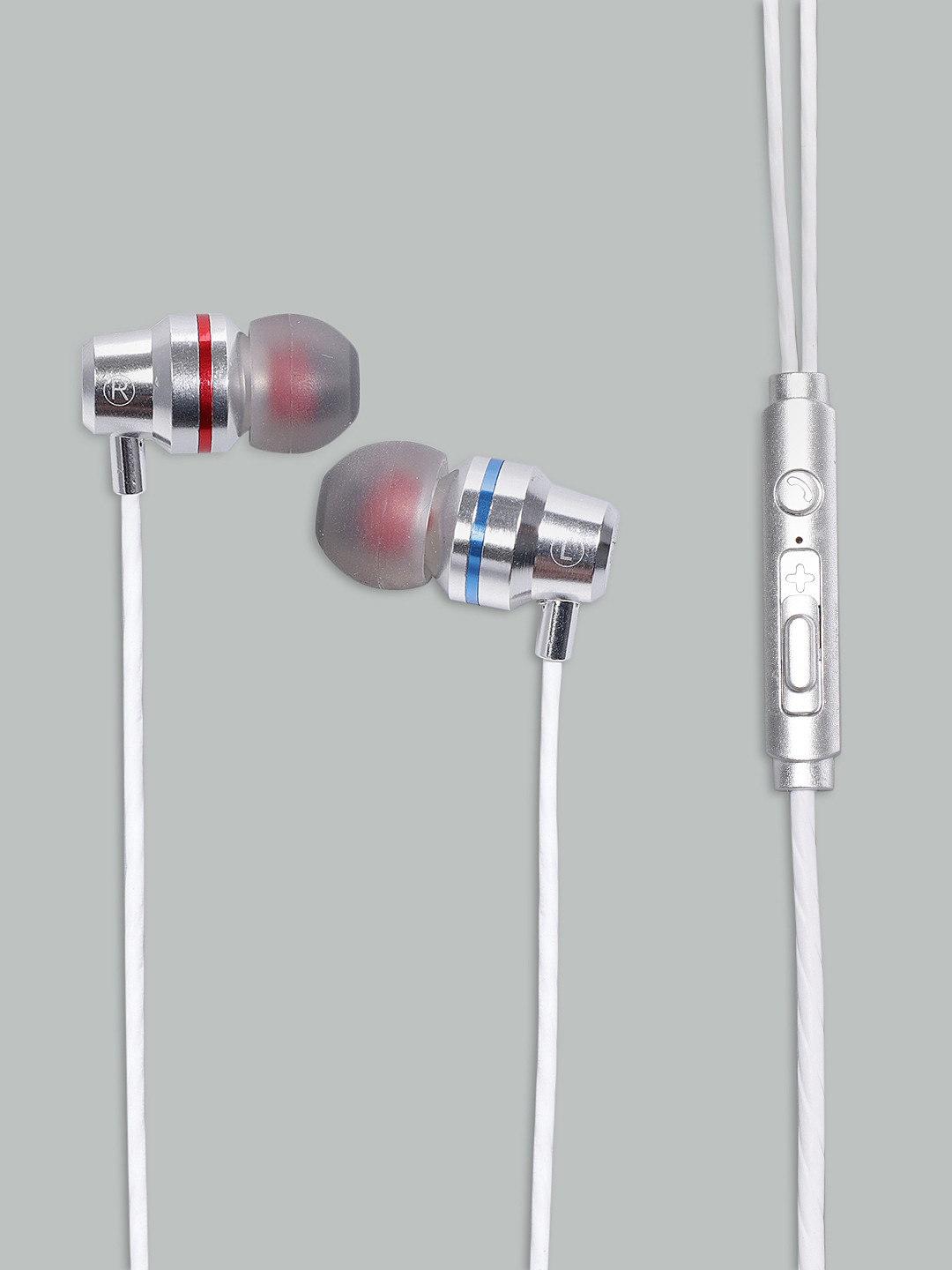 Buy Roadster Silver Wired Metal Earphones MFB PN LZ E034