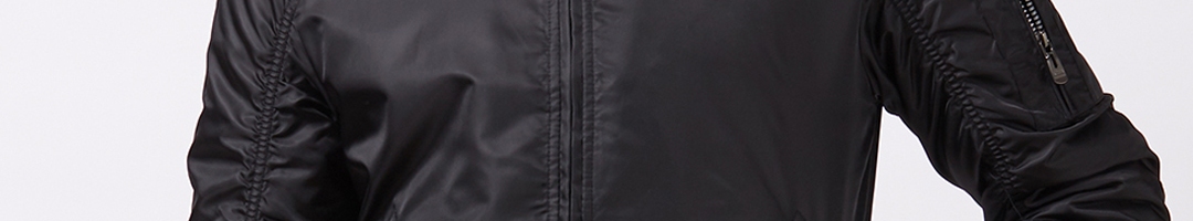 Buy Killer Men Black Solid Bomber Jacket - Jackets for Men 7175742 | Myntra