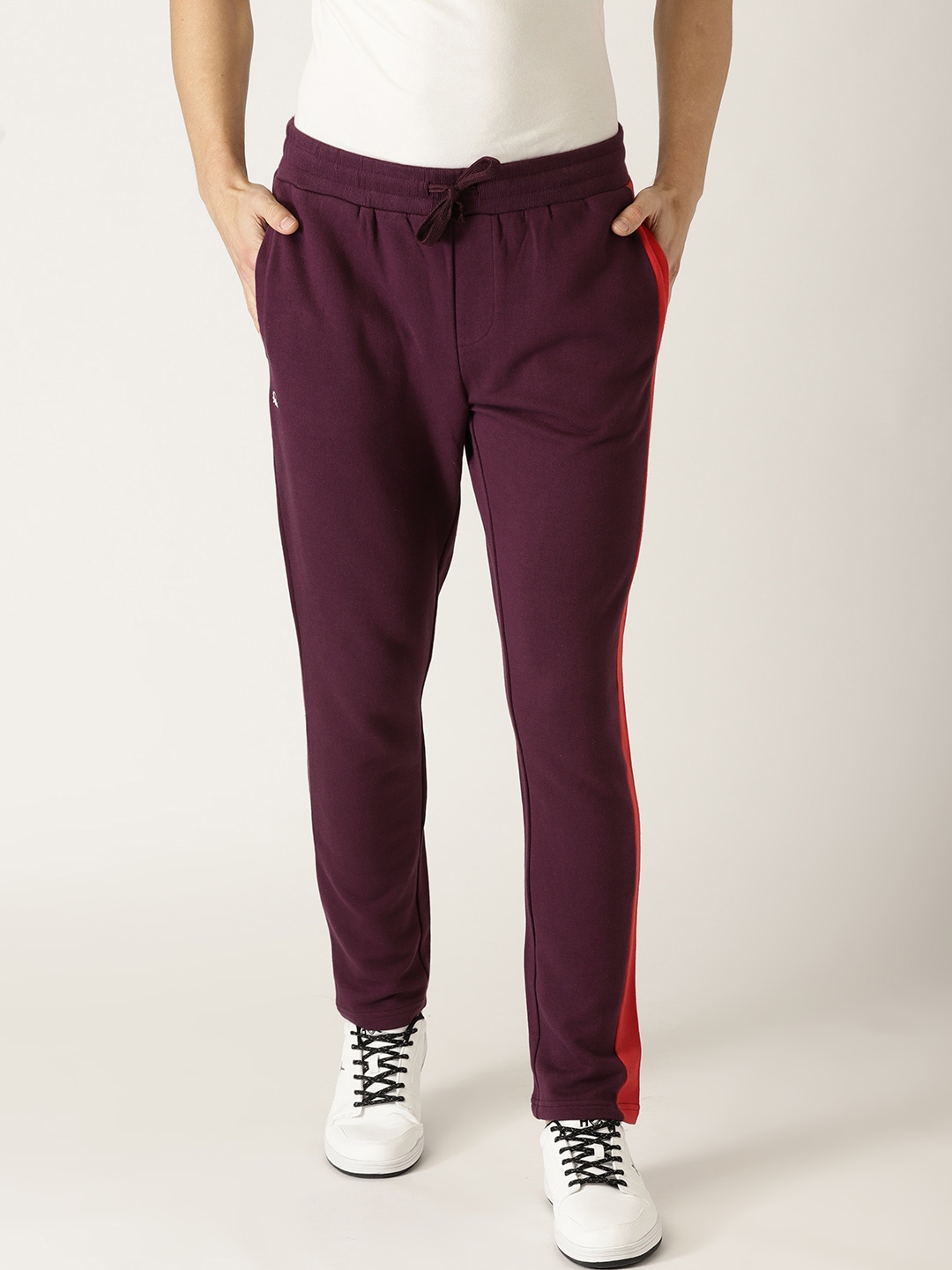 benetton track pants