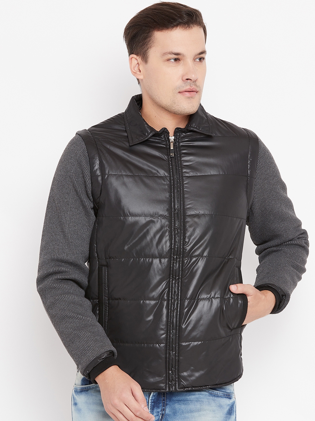 peter england jackets leather