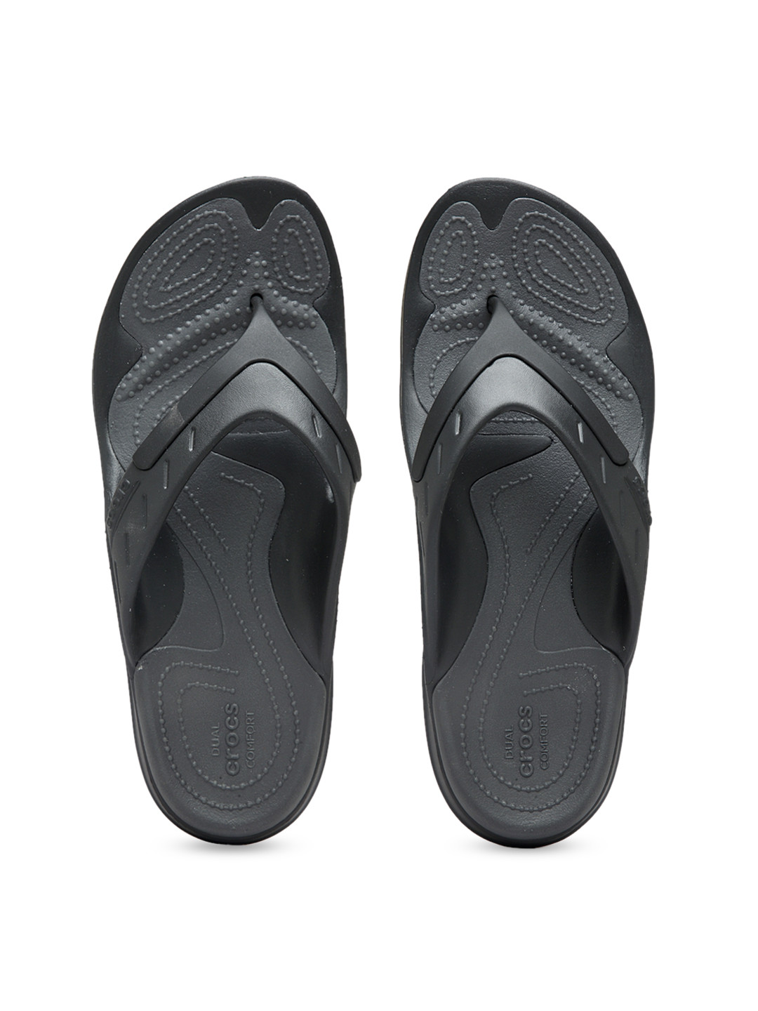 Buy Crocs Modi Men Black Solid Thong Flip Flops Flip Flops for Men