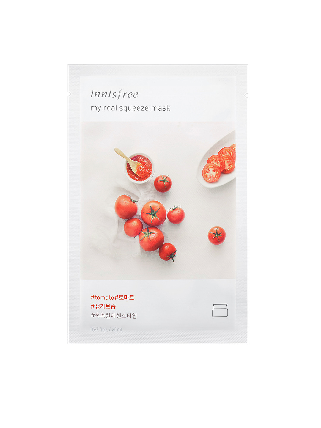 Buy Innisfree Unisex My Real Squeeze Tomato Face Mask 20 Ml Mask And