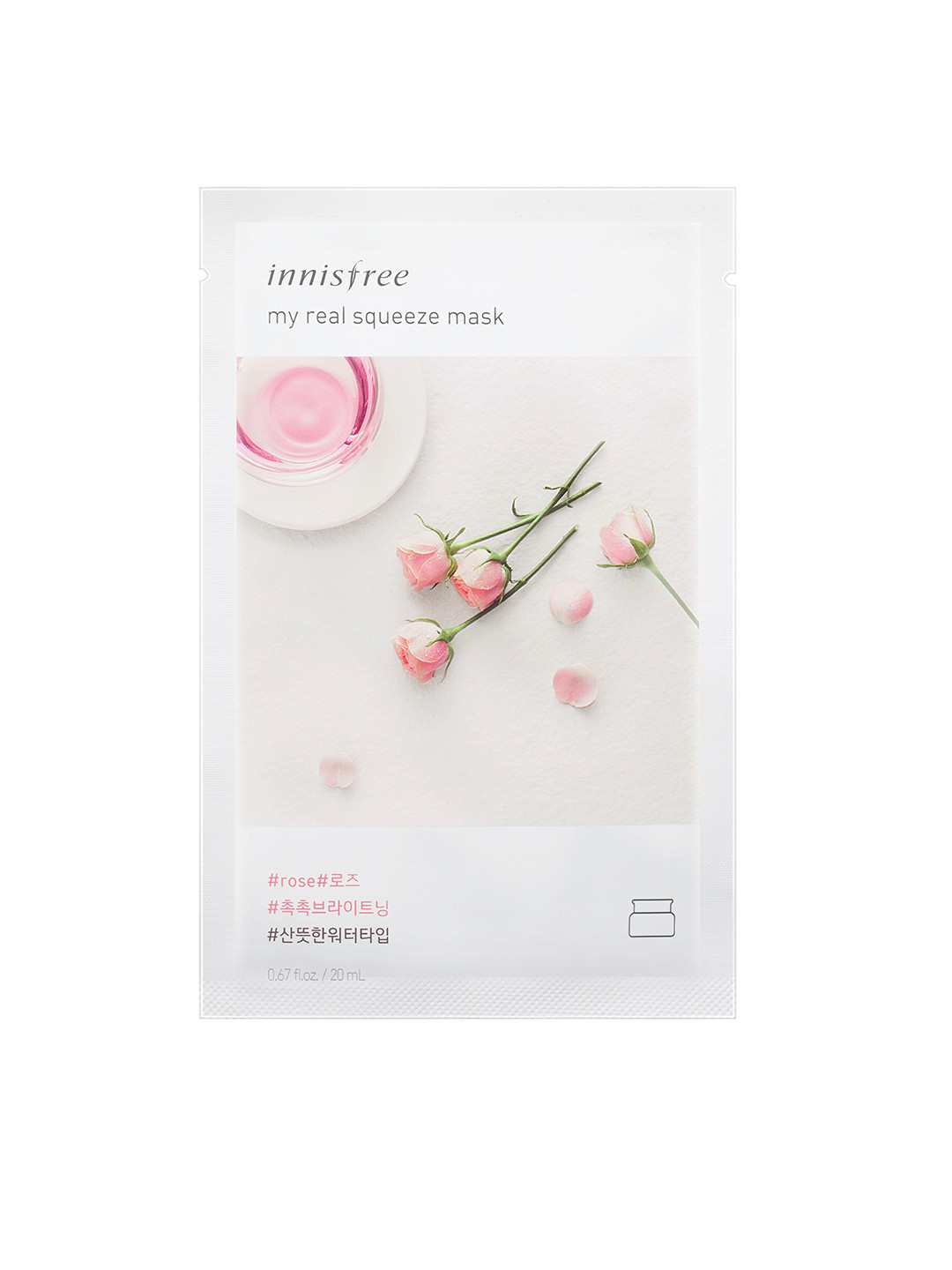 Buy Innisfree My Real Squeeze Face Mask Rose Mask And Peel for Unisex