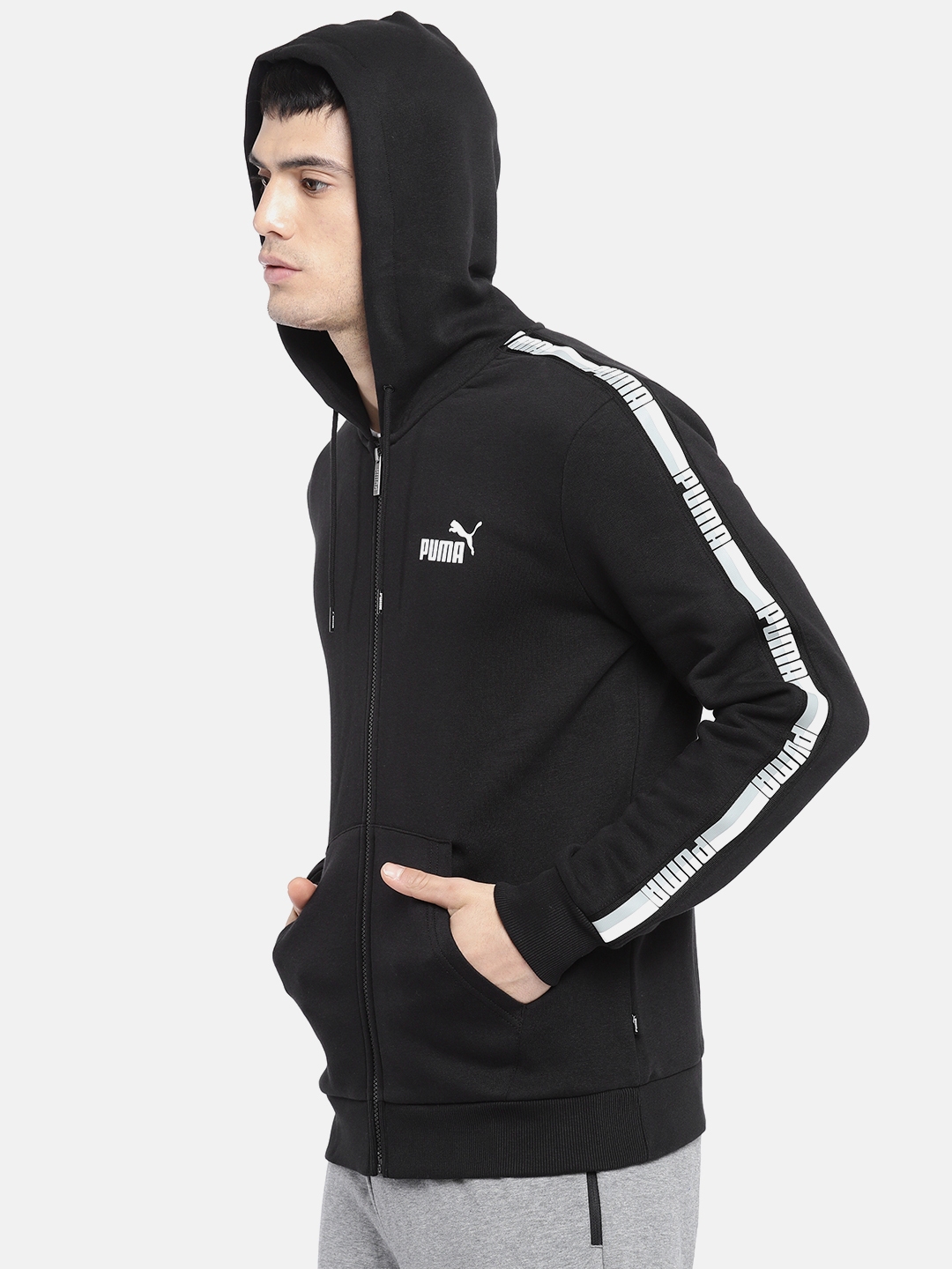 puma sweaters myntra