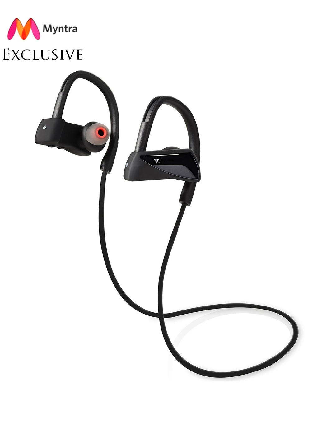 Buy WINGS Black Cruise Sports Bluetooth Wireless Earphones - Headphones ...