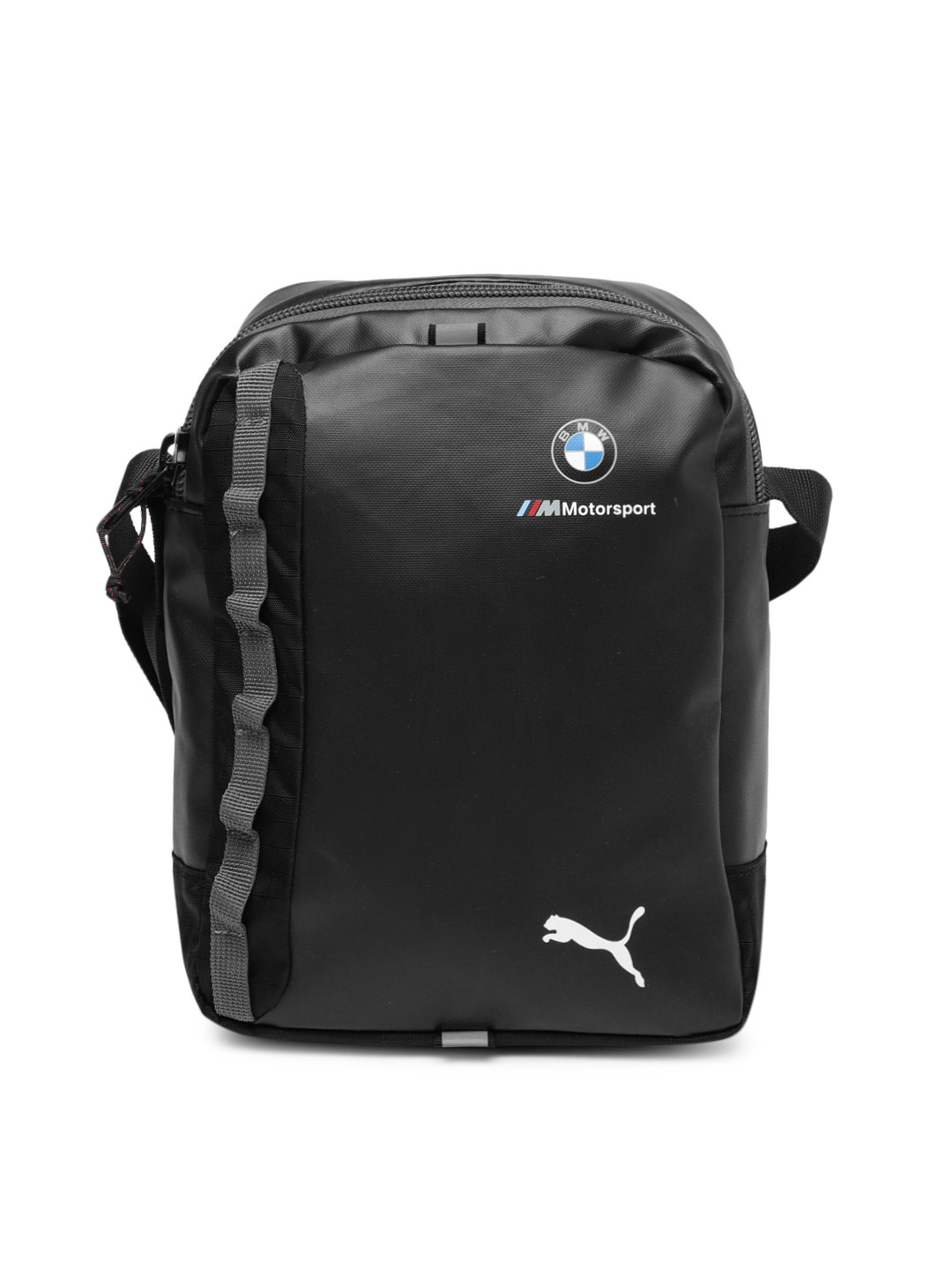 Buy Puma Unisex Black Solid Messenger Bag Messenger Bag for Unisex