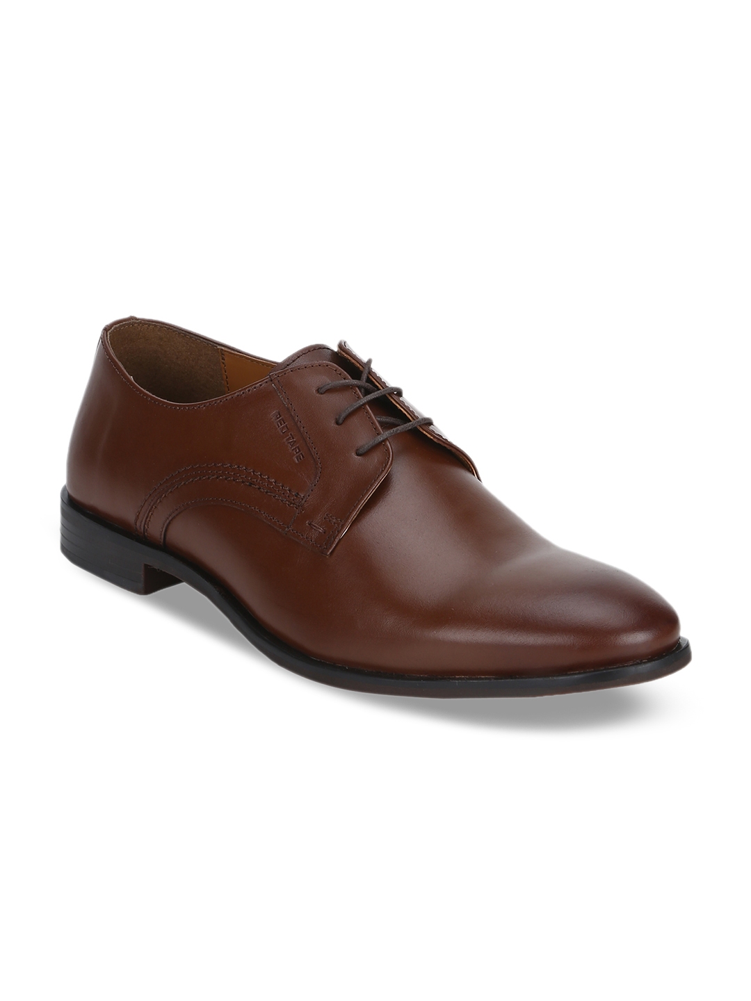 red tape men's derbys leather formal shoes