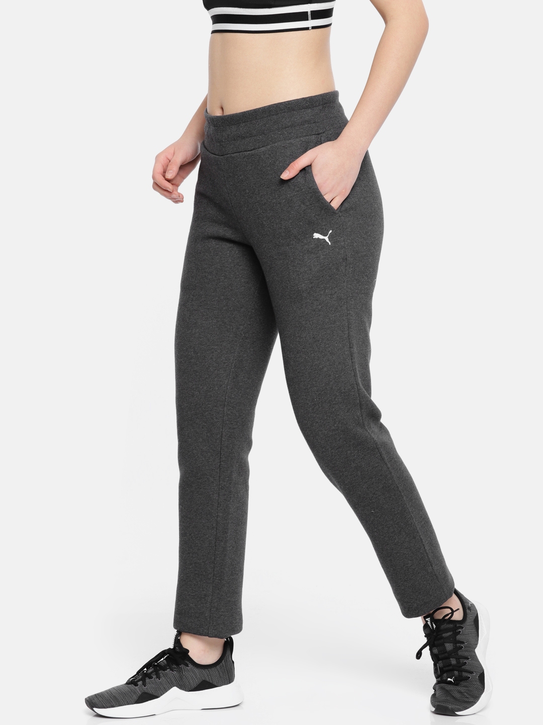 puma ess logo pants tr