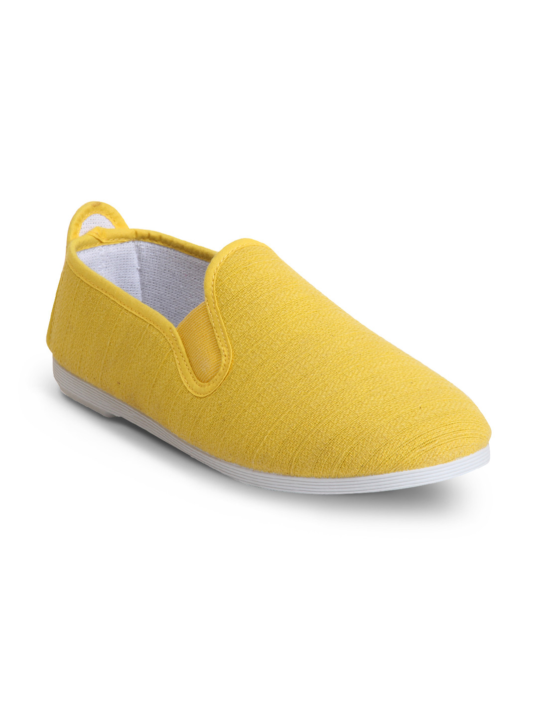 Buy SCENTRA Men Yellow Slip On Sneakers Casual Shoes for Men 7196281
