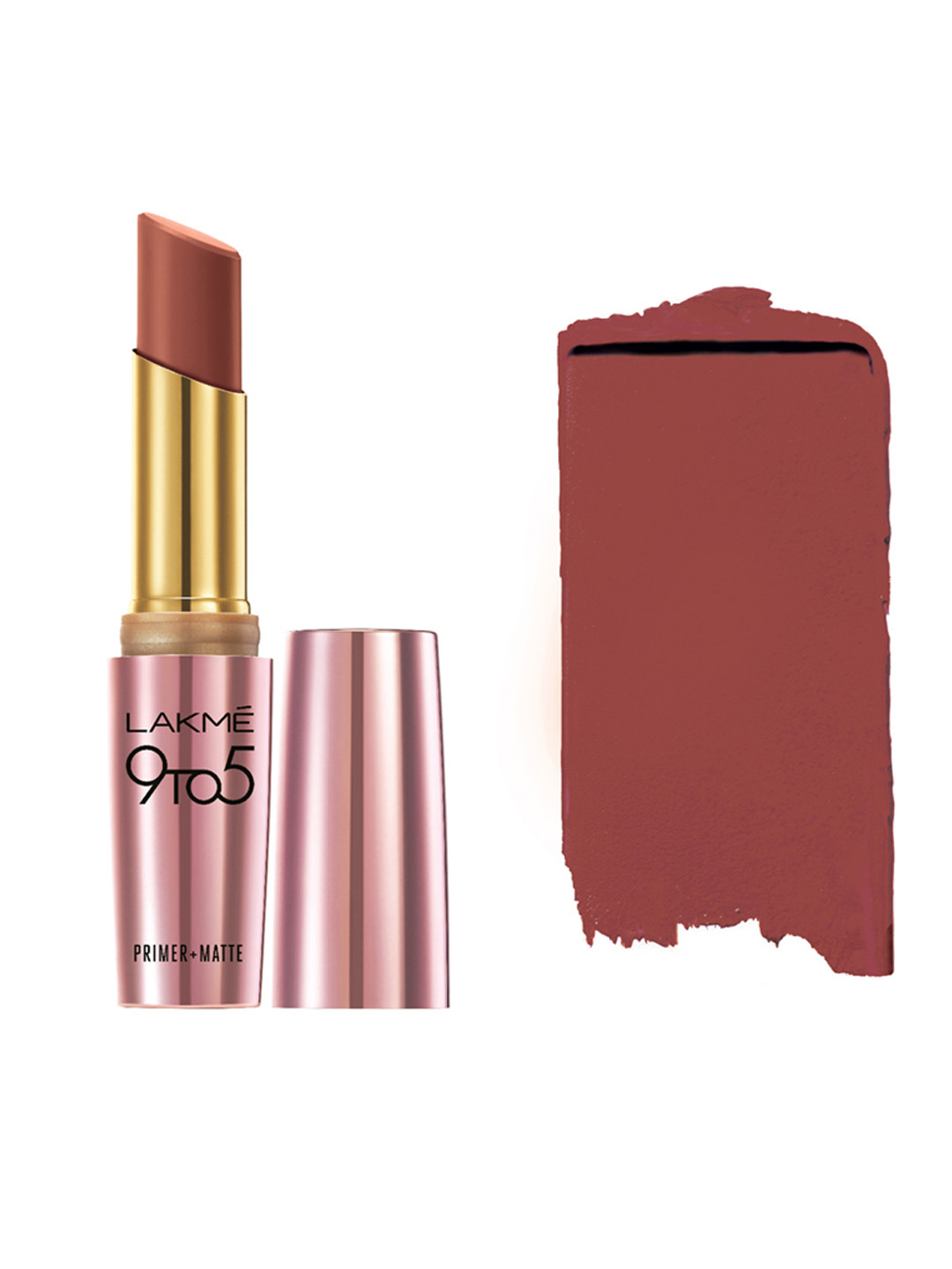 Buy Lakme 9 To 5 Primer + Matte Lip Color Caramel Cut MB13 3.6gm