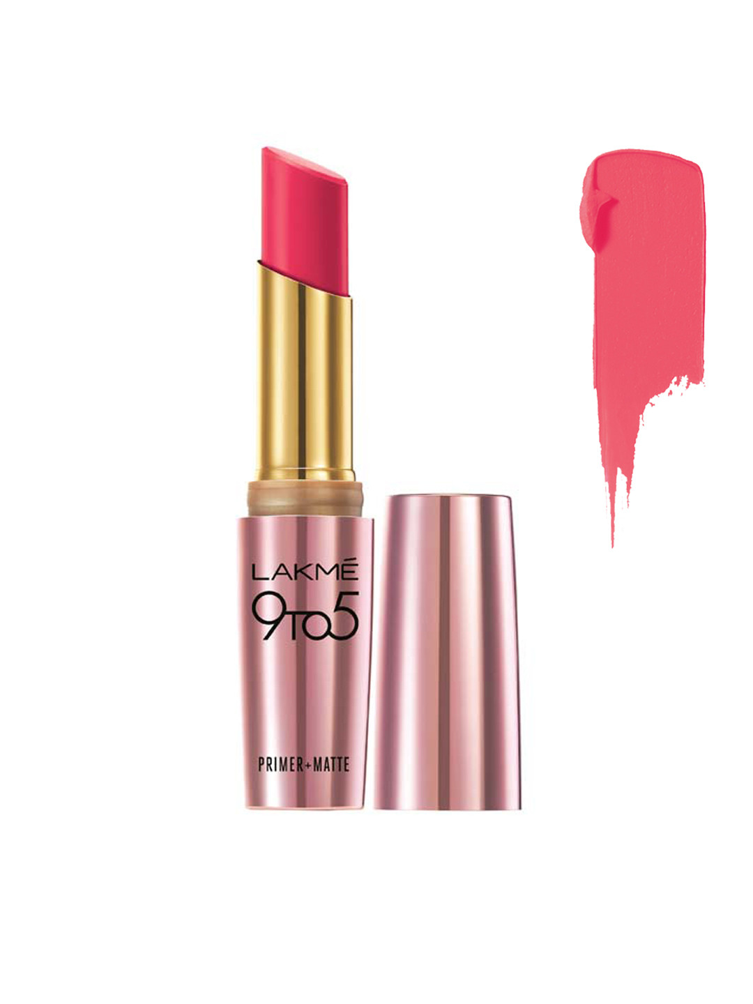 Buy Lakme 9 To 5 Primer + Matte Lip Color Pink Perfect MP16 3.6gm