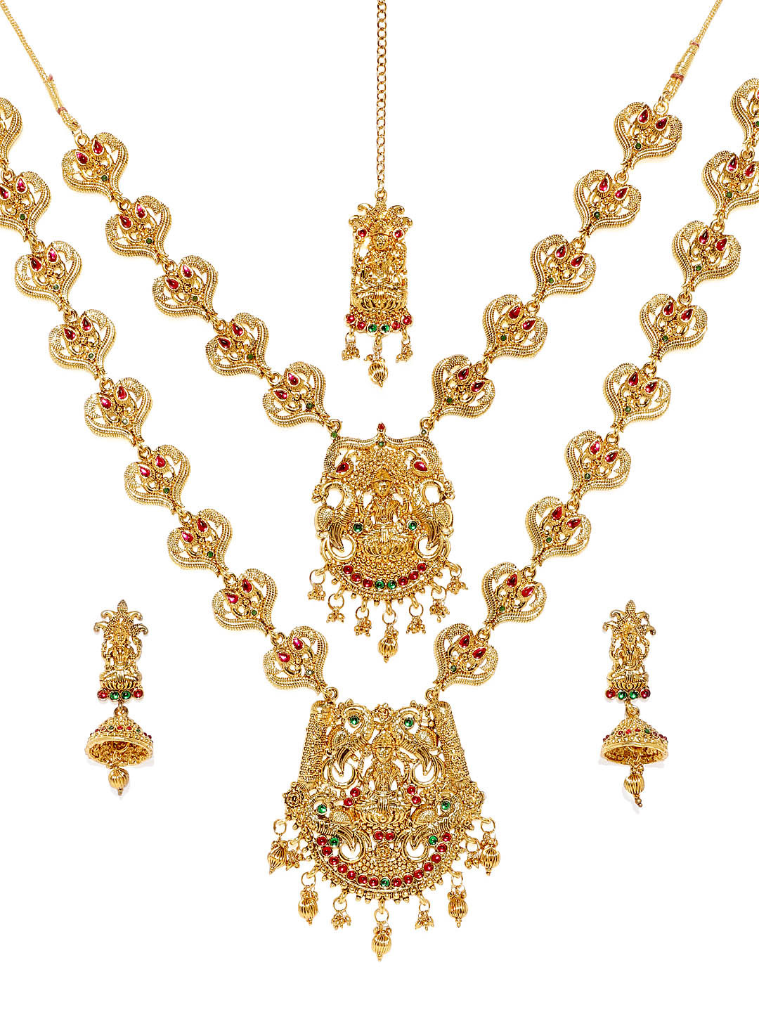 Myntra jewellery necklace set clearance