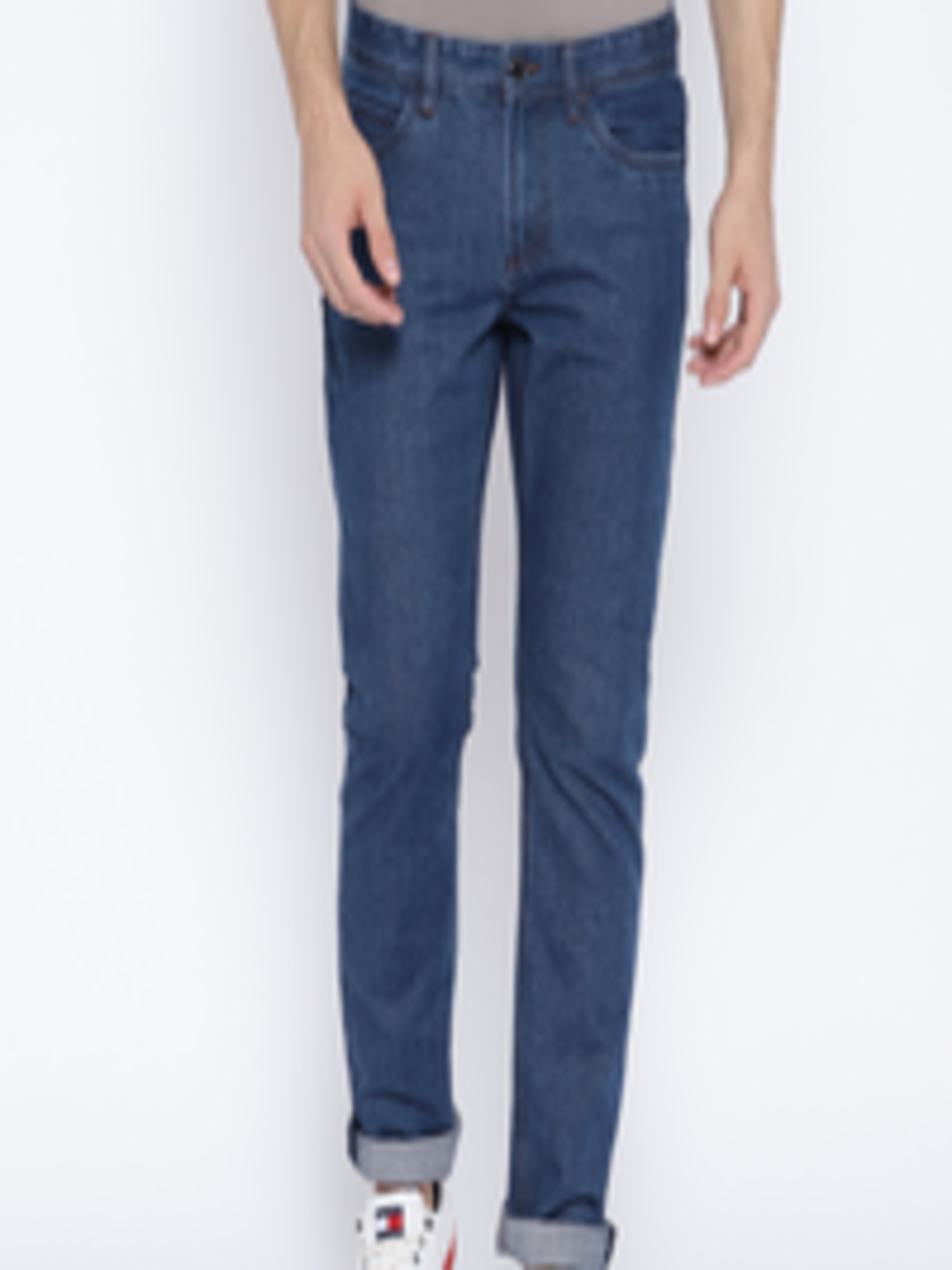 Buy OVS Men Blue Regular Fit Mid Rise Clean Look Jeans - Jeans for Men ...