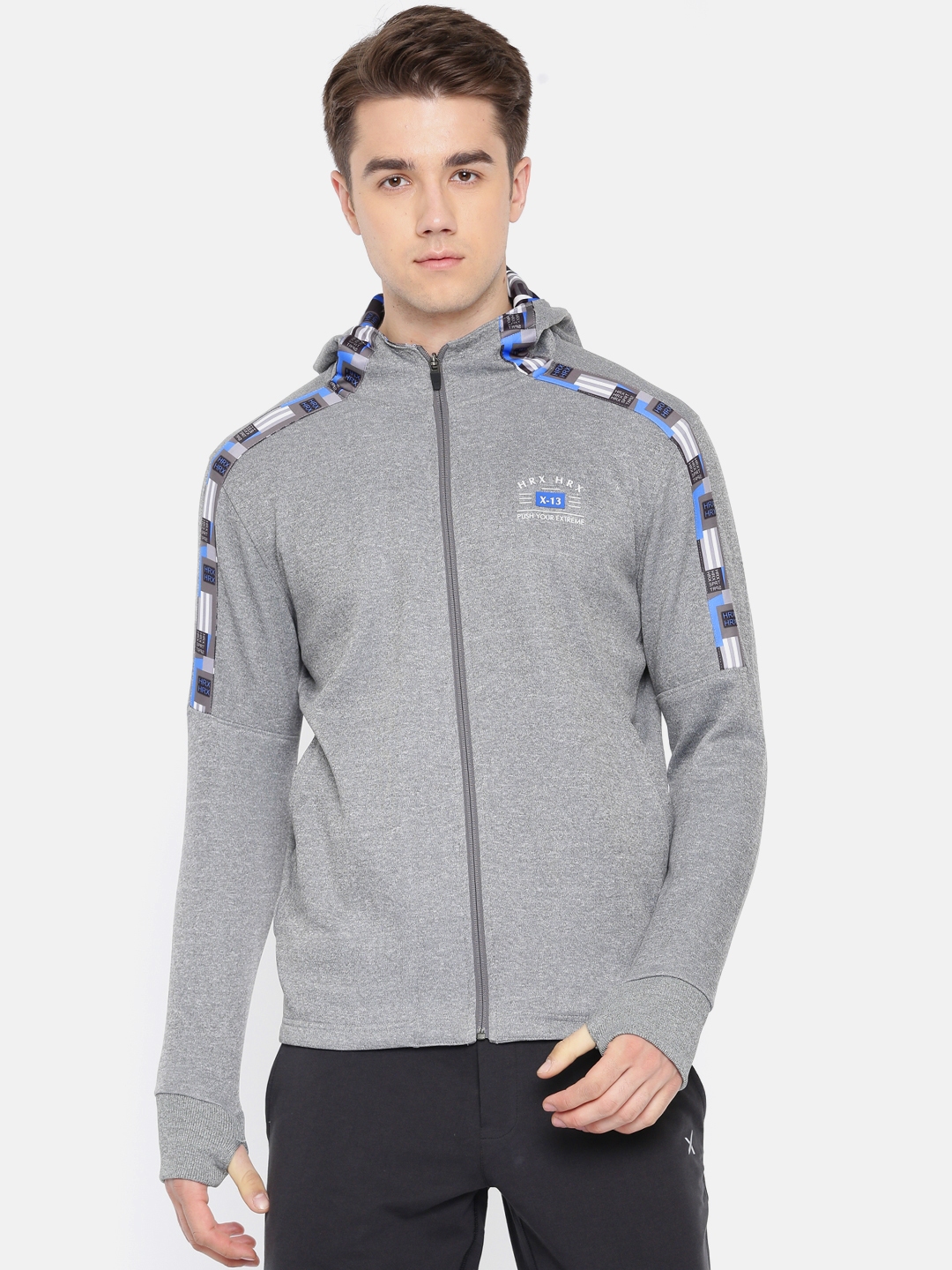 Hrx on sale sweatshirt myntra