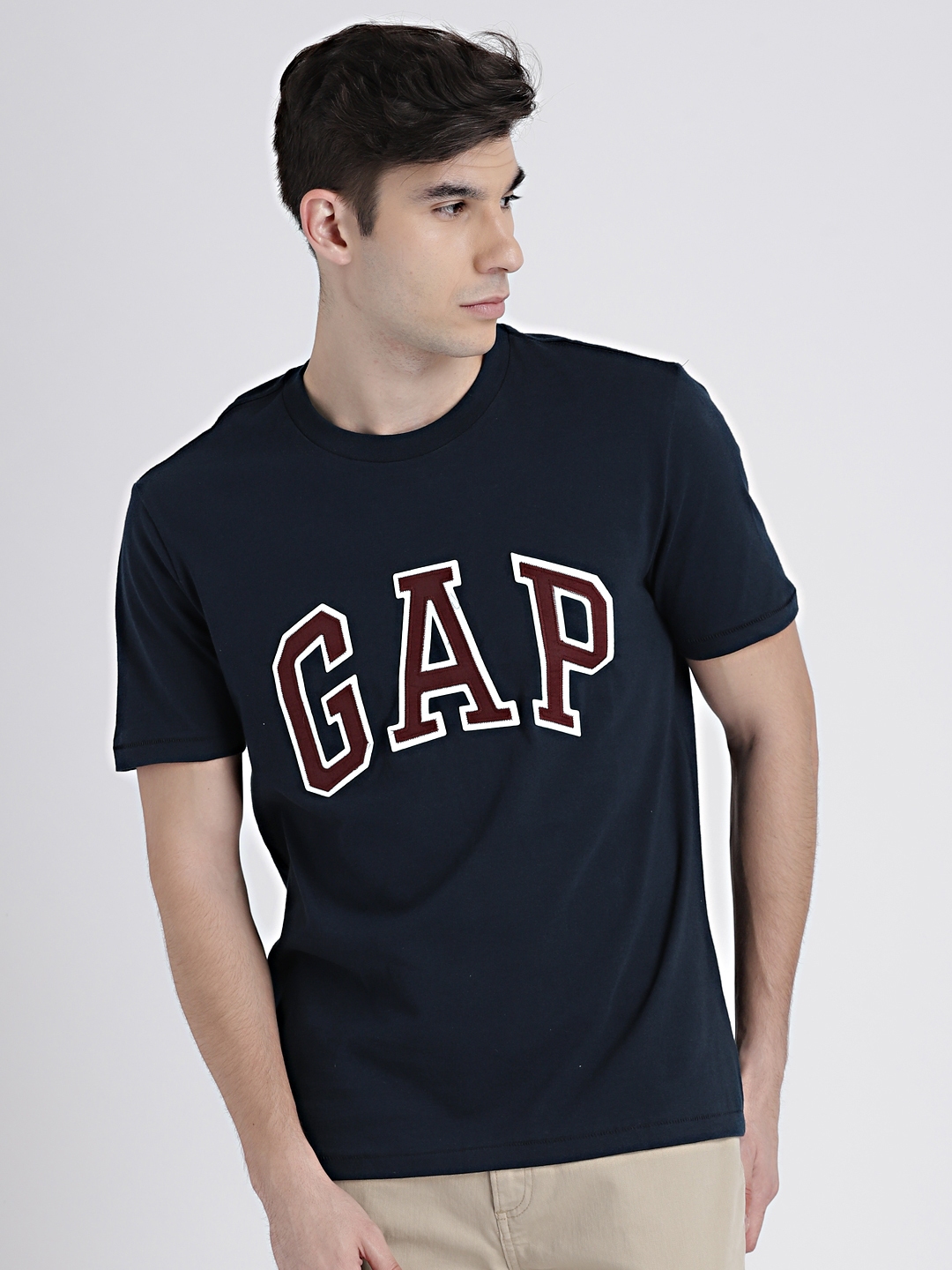 NWT Gap Boy/'s Crew Gap Logo Sweatshirt Grey Small NEW MSRP $35 Free Shipping