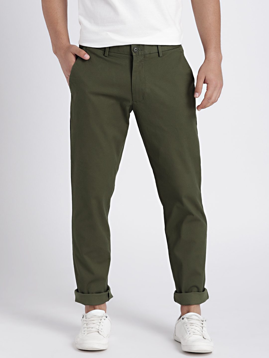 gap olive green pants