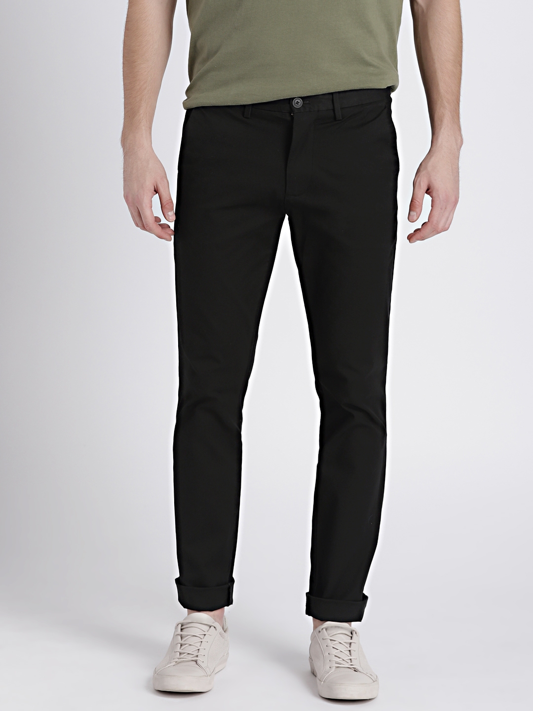 gap black chinos