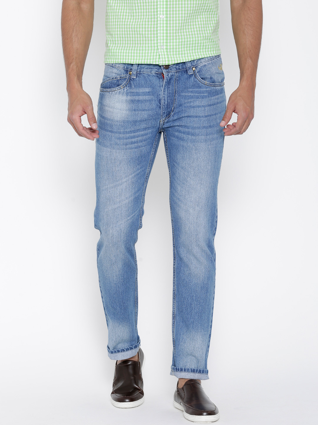 Buy Flying Machine Men Blue Prince Slim Fit Jeans - Jeans for Men 723152 | Myntra