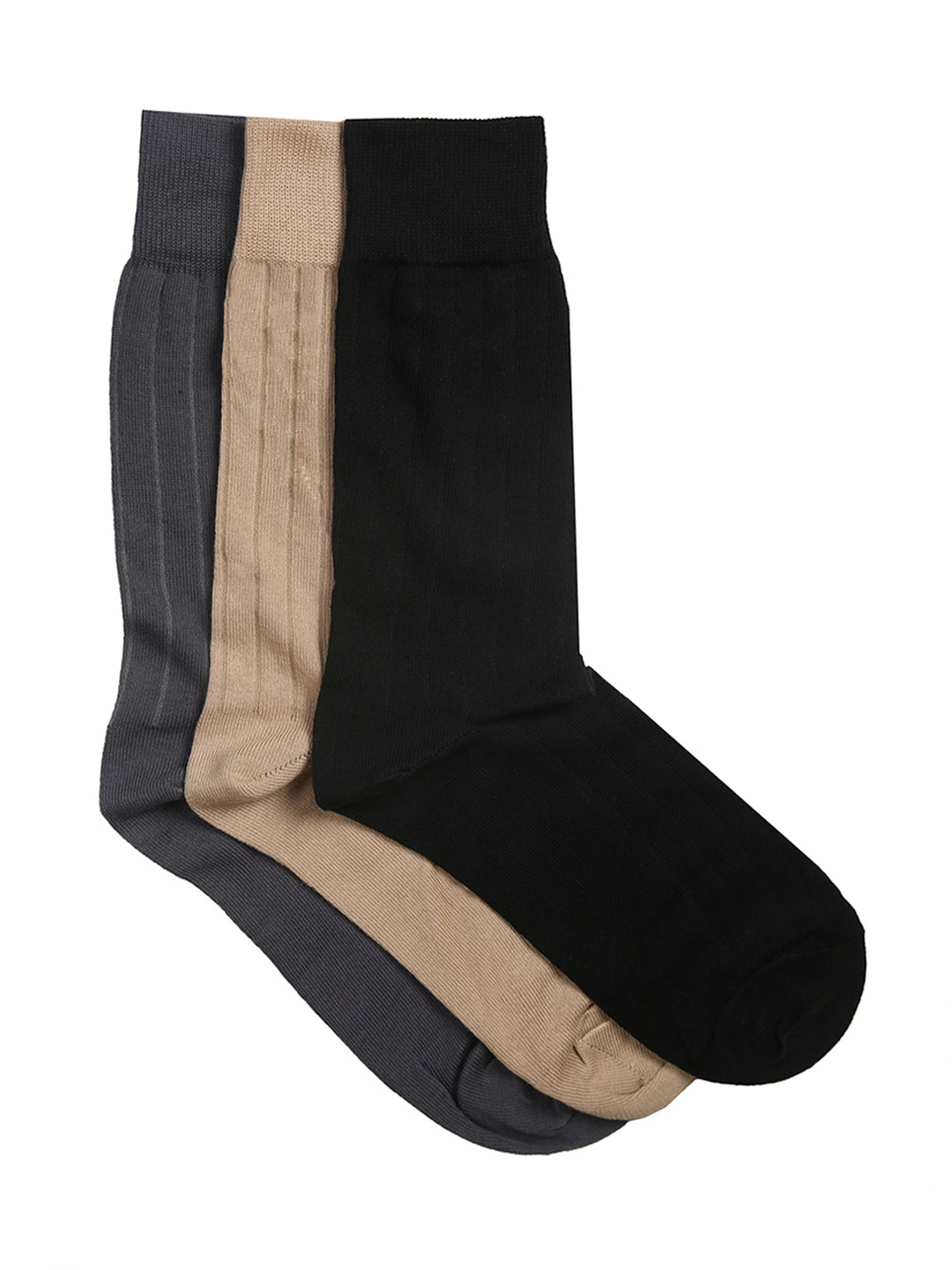 Buy Van Heusen Men Pack Of 3 Assorted Patterned Above Ankle Socks