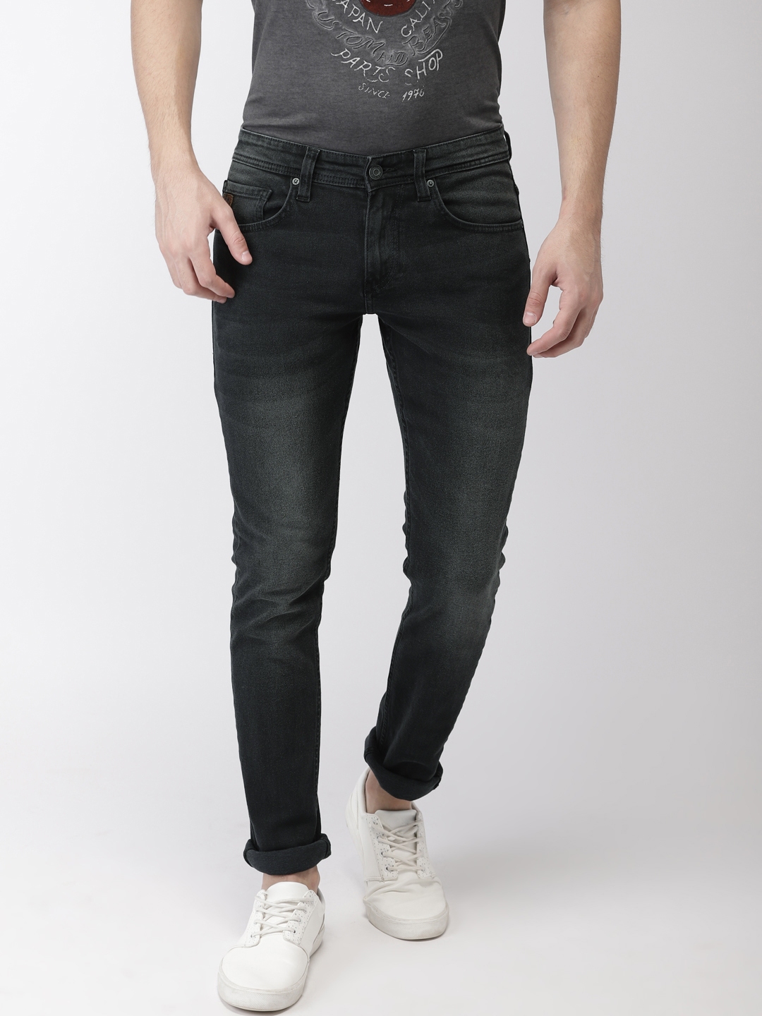 Buy Celio Men Black Slim Fit Mid Rise Jeans - Jeans for Men 7234493 ...