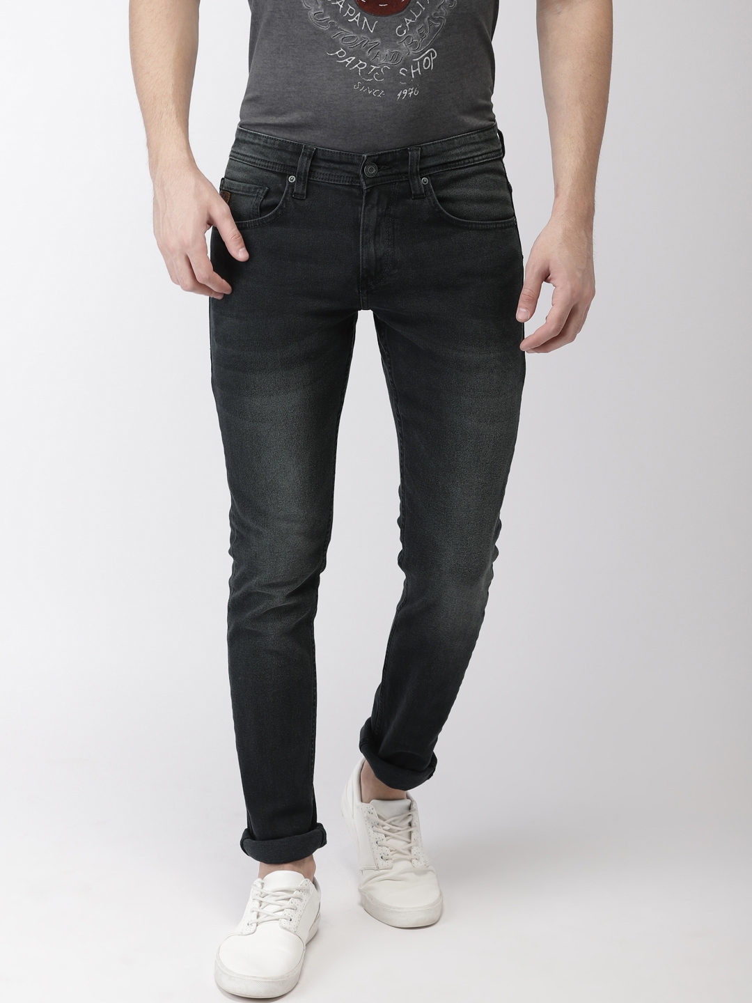 celio black jeans