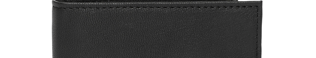 Buy Louis Philippe Men Black Solid Two Fold Genuine Leather Wallet - Wallets for Men 7234827 ...