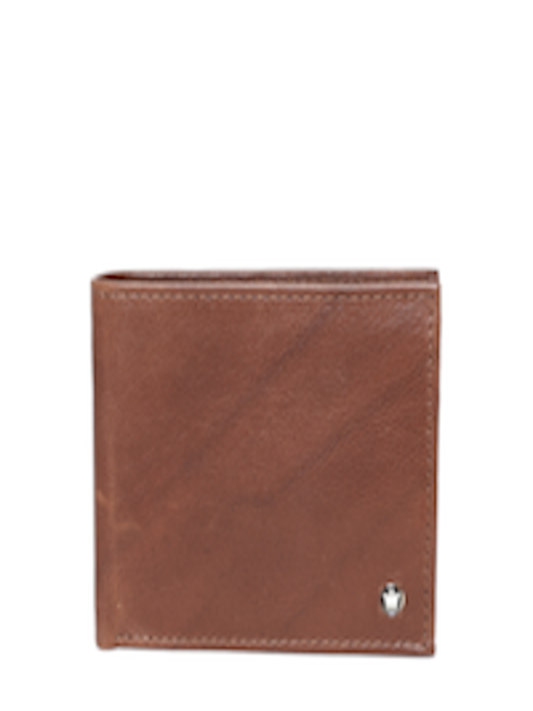 Buy Louis Philippe Men Brown Solid Leather Two Fold Wallet - Wallets ...