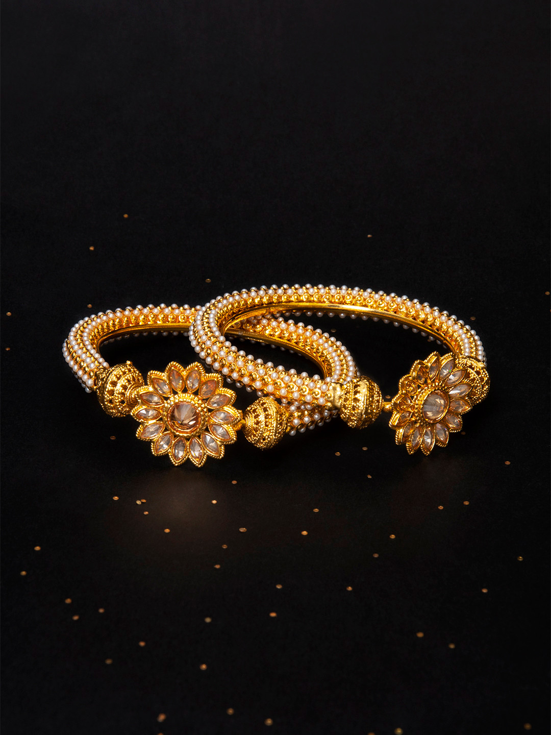Myntra gold plated bangles Clearance
