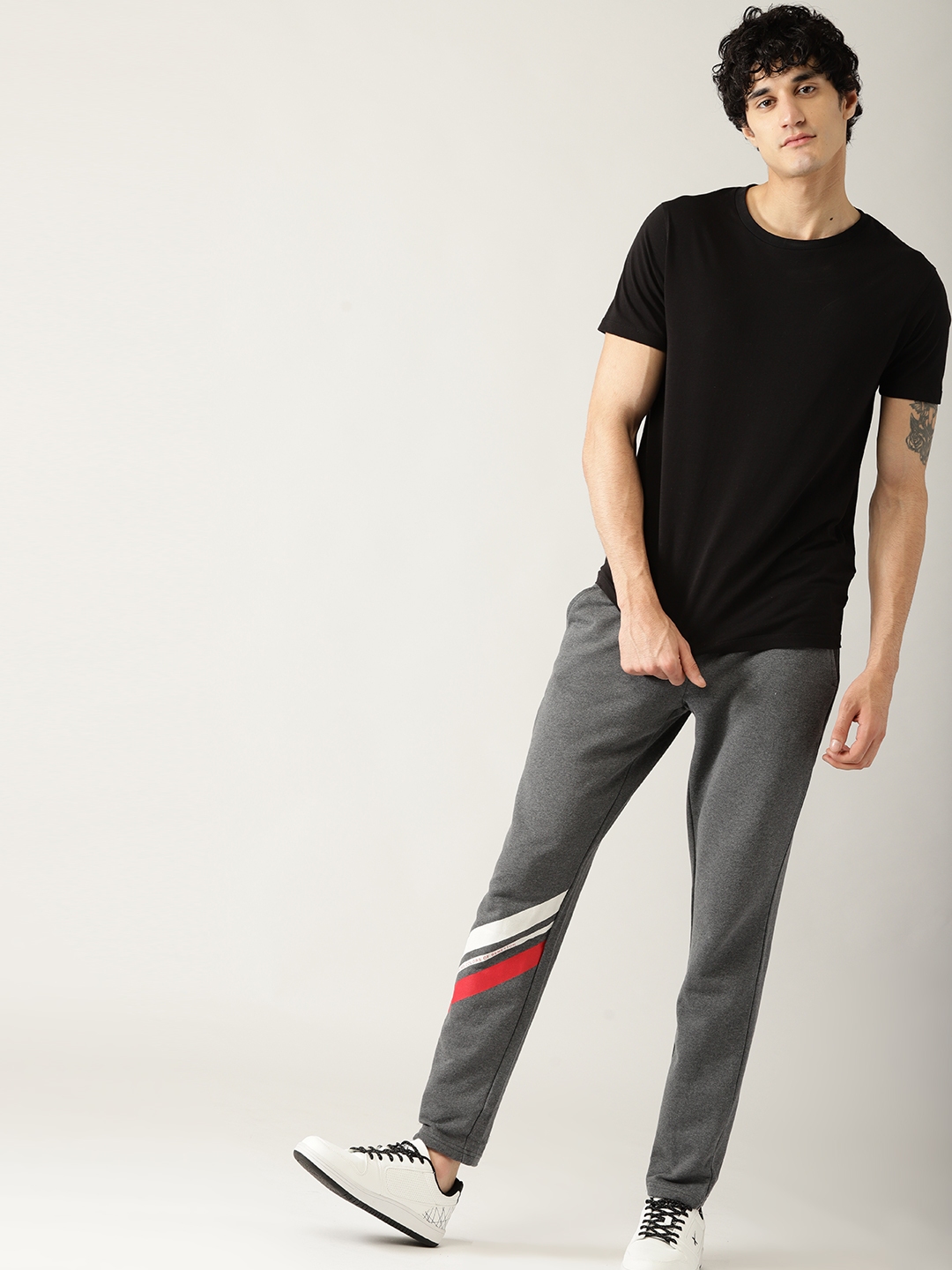 benetton track pants