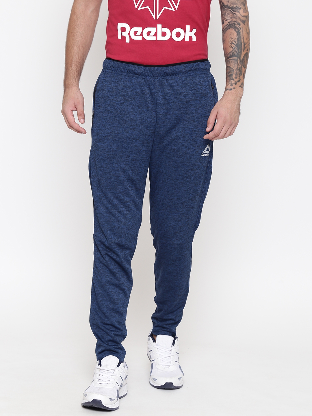 reebok men's knit lounge pants