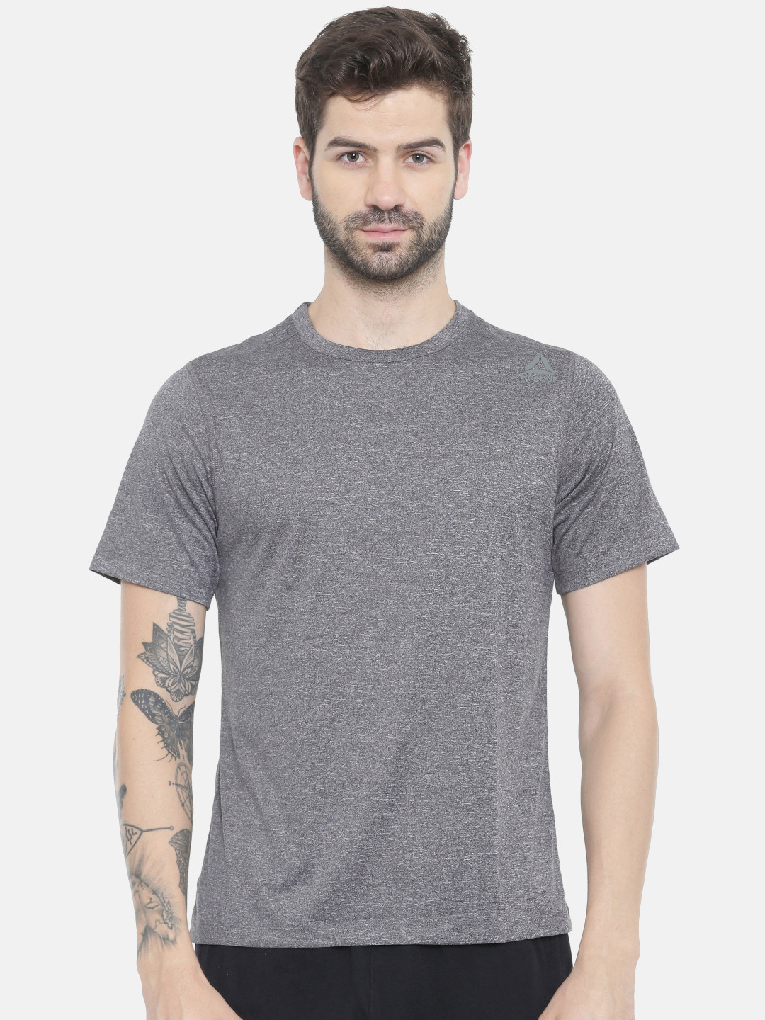 reebok grey t shirt