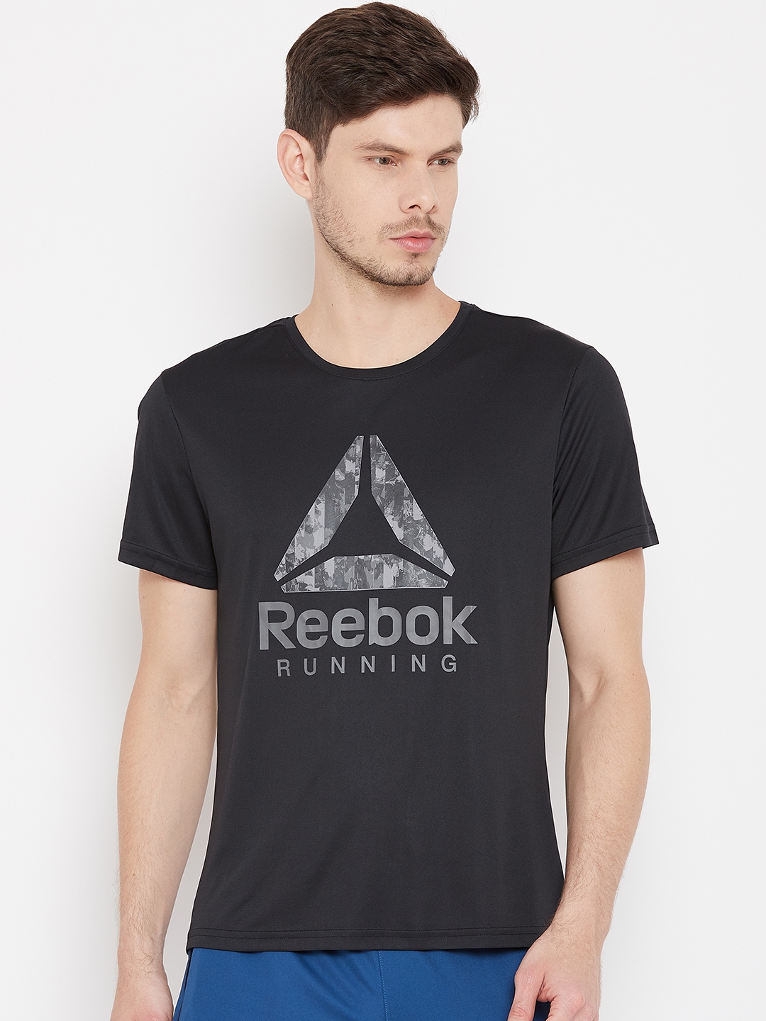 reebok run graphic t shirt